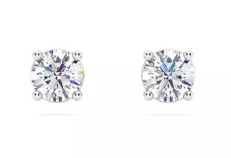 Lab Diamond Stud Earrings (1/2 ct. tw.)