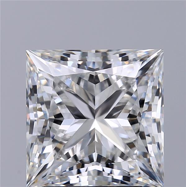 2.77 ct E Colour VVS2 Clarity Princess Shape Lab Grown Diamond