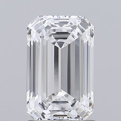 2.07 ct D Colour VVS2 Clarity Emerald Shape Lab Grown Diamond