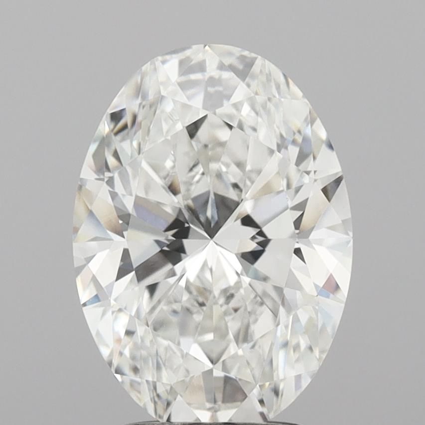 2.71 ct F Colour VVS2 Clarity Oval Shape Lab Grown Diamond