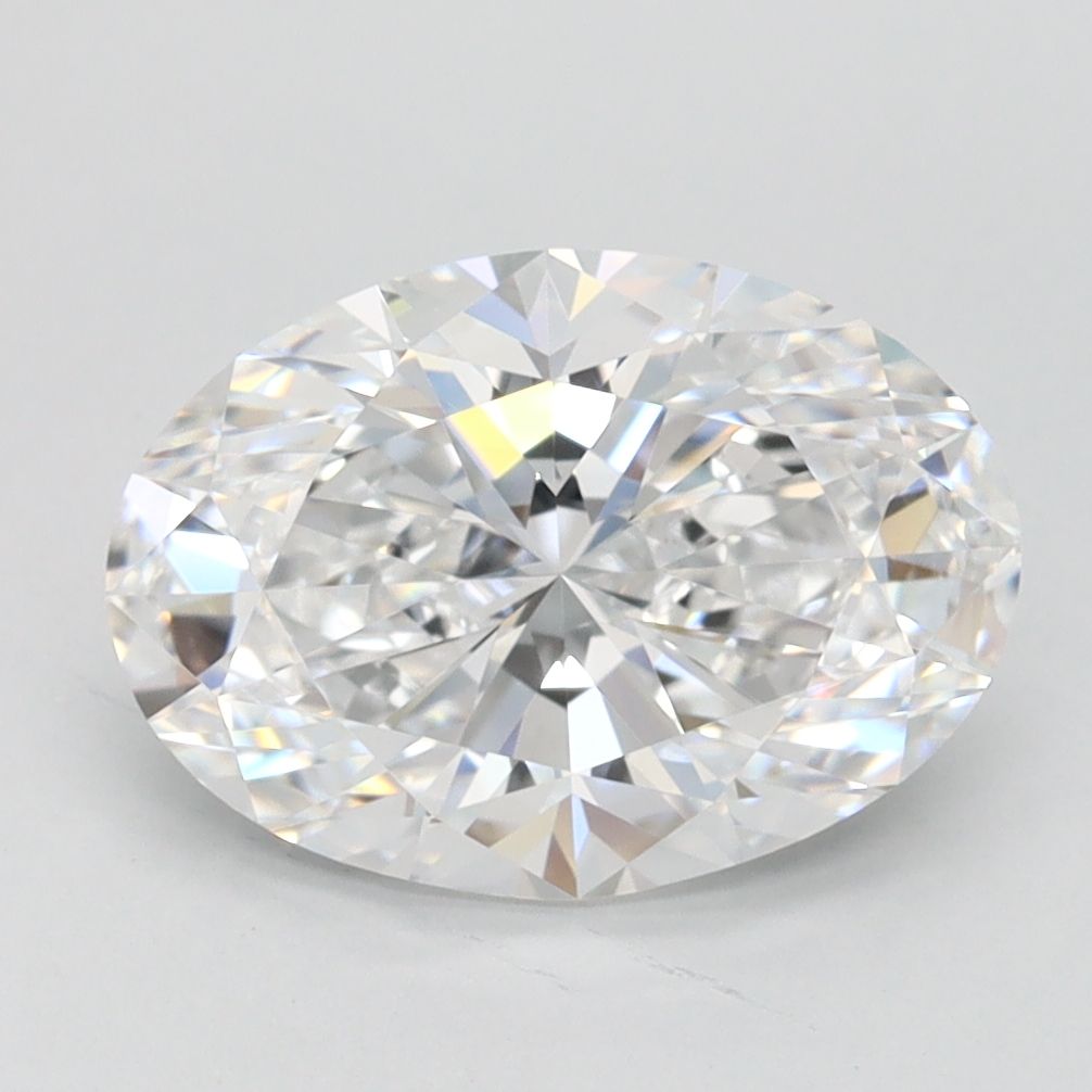 2.03 ct D Colour FL Clarity Oval Shape Lab Grown Diamond