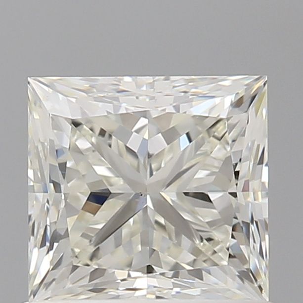 1.0 ct K Colour VS2 Clarity Princess Shape Natural Diamond