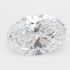 3.0 ct D Colour VS1 Clarity Oval Shape Lab Grown Diamond