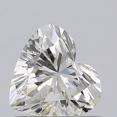 0.52 ct H Colour VVS2 Clarity Heart Shape Lab Grown Diamond