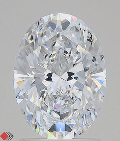 2.09 ct E Colour VVS1 Clarity Oval Shape Lab Grown Diamond
