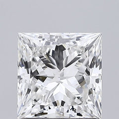 1.0 ct E Colour SI1 Clarity Princess Shape Lab Grown Diamond