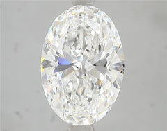 5.51 ct G Colour VVS2 Clarity Oval Shape Lab Grown Diamond