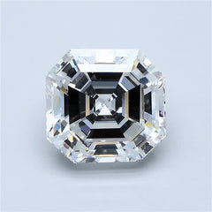 5.01 ct F Colour SI1 Clarity Asscher Shape Natural Diamond