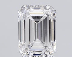 3.01 ct E Colour SI1 Clarity Emerald Shape Lab Grown Diamond