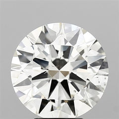 4.01 ct K Colour SI1 Clarity Round Shape Natural Diamond