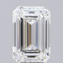 6.09 ct G Colour VVS2 Clarity Emerald Shape Lab Grown Diamond