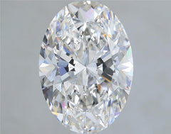 3.08 ct G Colour VVS2 Clarity Oval Shape Lab Grown Diamond