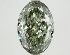 3.52 ct  Colour VVS2 Clarity Oval Shape Coloured Lab Grown Diamond