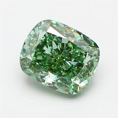 3.04 ct  Colour VS1 Clarity Cushion Shape Coloured Lab Grown Diamond