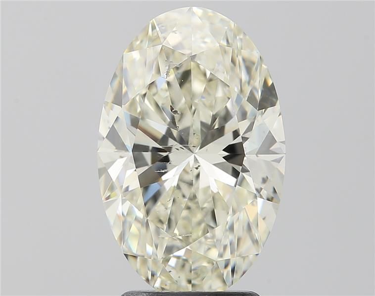 3.04 ct K Colour SI1 Clarity Oval Shape Natural Diamond