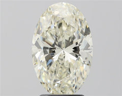 3.04 ct K Colour SI1 Clarity Oval Shape Natural Diamond