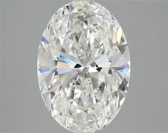 2.46 ct E Colour VVS2 Clarity Oval Shape Lab Grown Diamond