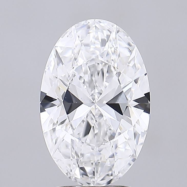 2.82 ct D Colour VS1 Clarity Oval Shape Lab Grown Diamond