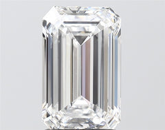 2.61 ct D Colour VVS2 Clarity Emerald Shape Lab Grown Diamond