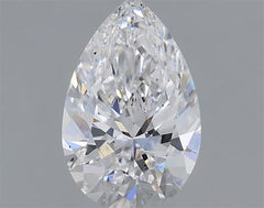 0.74 ct D Colour VVS2 Clarity Pear Shape Lab Grown Diamond