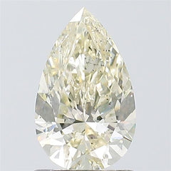 1.0 ct J Colour SI1 Clarity Pear Shape Natural Diamond