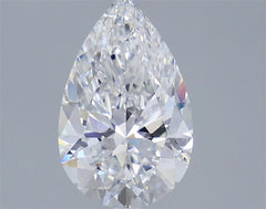 2.0 ct E Colour VVS1 Clarity Pear Shape Lab Grown Diamond