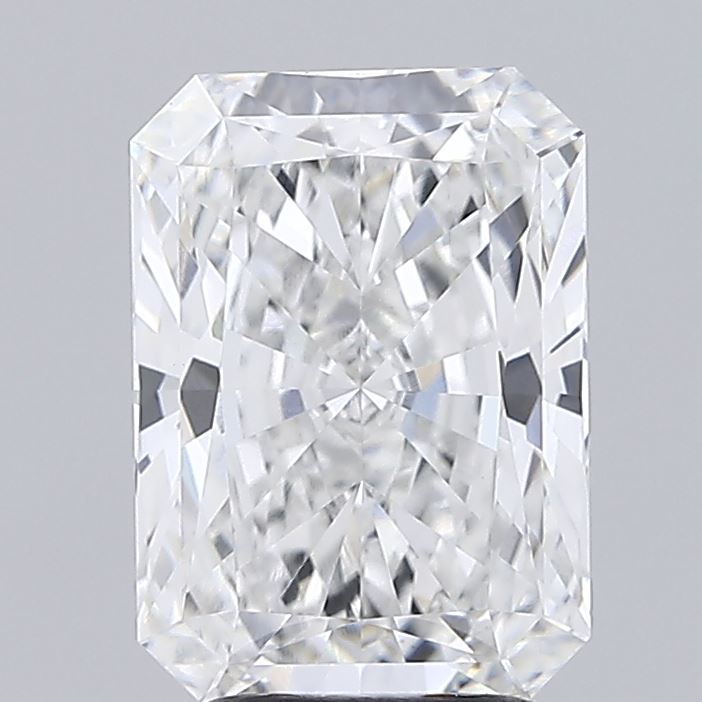 3.07 ct F Colour VVS2 Clarity Radiant Shape Lab Grown Diamond
