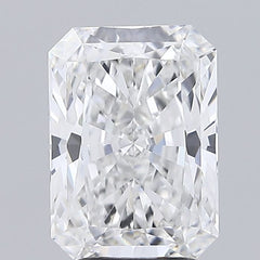 3.07 ct F Colour VVS2 Clarity Radiant Shape Lab Grown Diamond
