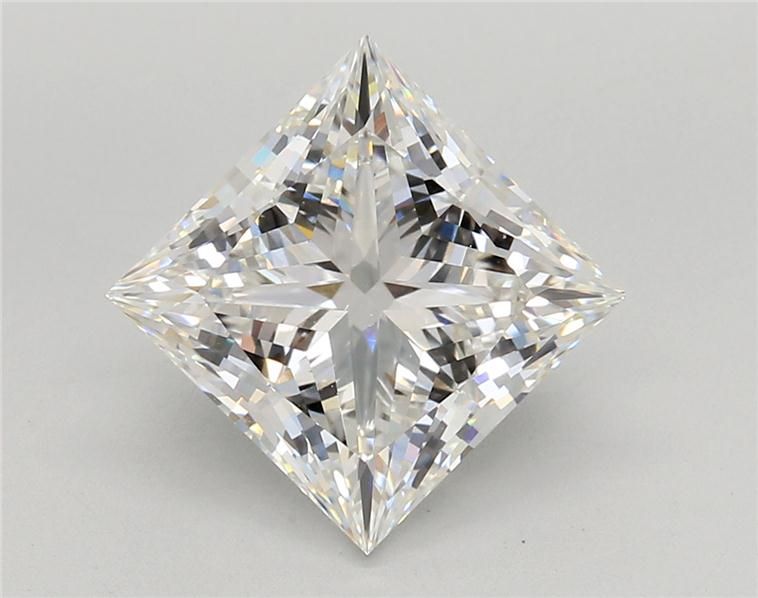 4.85 ct F Colour VVS2 Clarity Princess Shape Lab Grown Diamond