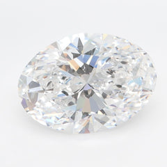 4.02 ct D Colour IF Clarity Oval Shape Lab Grown Diamond