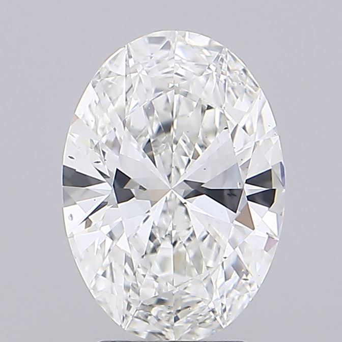 2.92 ct F Colour SI1 Clarity Oval Shape Lab Grown Diamond
