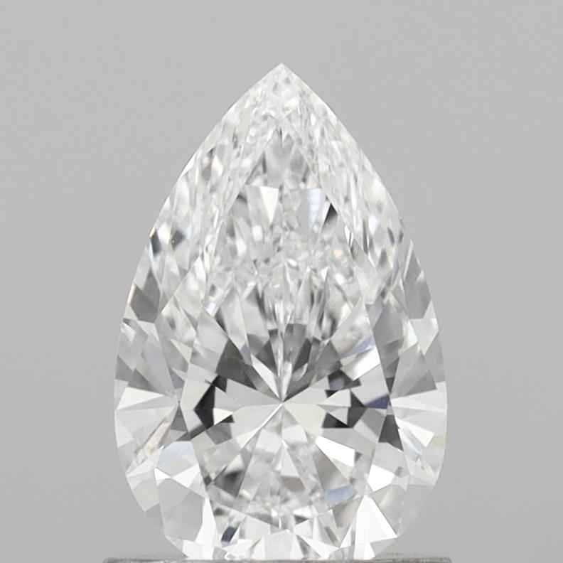1.09 ct D Colour VVS1 Clarity Pear Shape Lab Grown Diamond