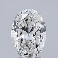 2.02 ct G Colour VVS2 Clarity Oval Shape Lab Grown Diamond