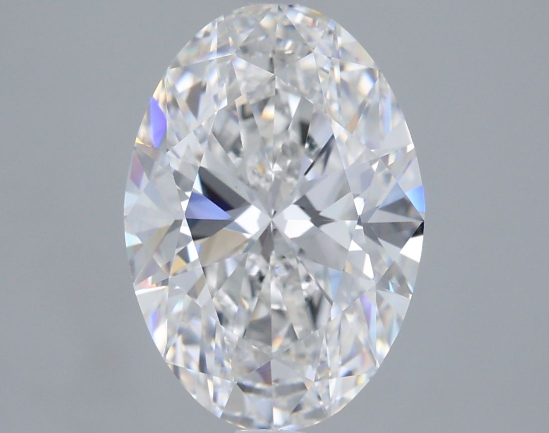 4.02 ct E Colour VVS2 Clarity Oval Shape Lab Grown Diamond