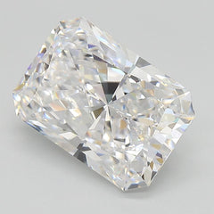 4.81 ct E Colour VVS2 Clarity Radiant Shape Lab Grown Diamond