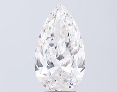 4.04 ct E Colour VS1 Clarity Pear Shape Lab Grown Diamond