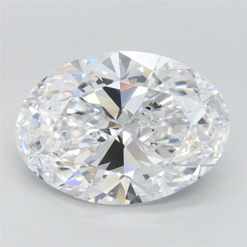 3.0 ct D Colour IF Clarity Oval Shape Lab Grown Diamond