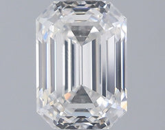 2.01 ct H Colour VS2 Clarity Emerald Shape Natural Diamond