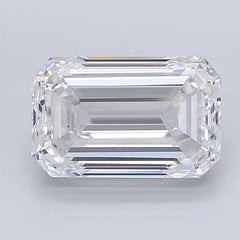 4.51 ct D Colour VVS2 Clarity Emerald Shape Lab Grown Diamond