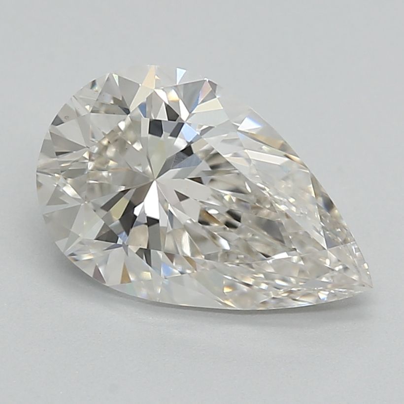 1.5 ct G Colour VVS2 Clarity Pear Shape Lab Grown Diamond