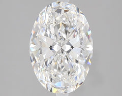 2.07 ct D Colour VVS2 Clarity Oval Shape Lab Grown Diamond