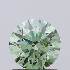 1.0 ct  Colour SI1 Clarity Round Shape Coloured Lab Grown Diamond