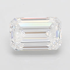 3.52 ct D Colour VVS2 Clarity Emerald Shape Lab Grown Diamond