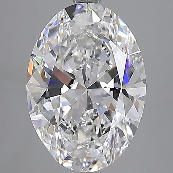 3.64 ct D Colour VVS2 Clarity Oval Shape Lab Grown Diamond
