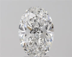 4.05 ct E Colour SI1 Clarity Oval Shape Lab Grown Diamond