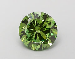 1.26 ct  Colour VS1 Clarity Round Shape Coloured Lab Grown Diamond