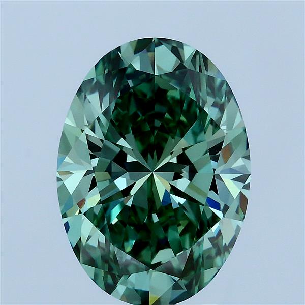 4.01 ct  Colour VVS2 Clarity Oval Shape Coloured Lab Grown Diamond