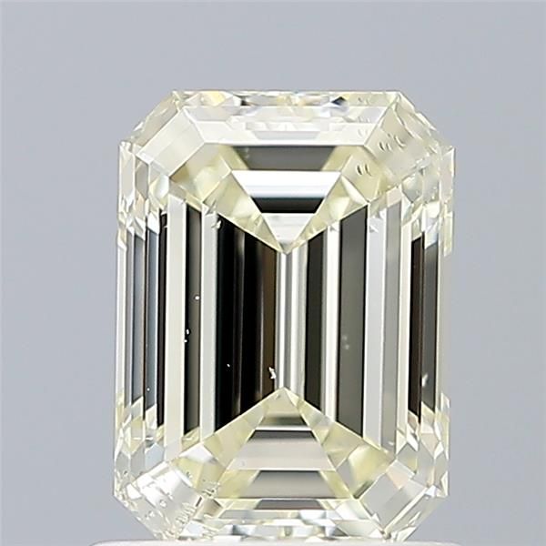 1.0 ct K Colour SI1 Clarity Emerald Shape Natural Diamond