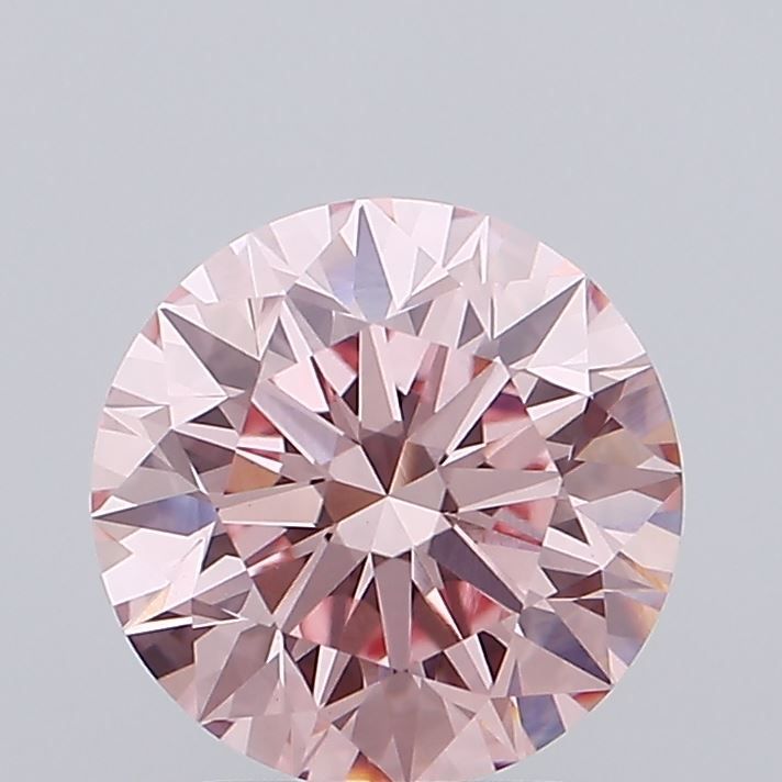 2.32 ct  Colour VVS2 Clarity Round Shape Coloured Lab Grown Diamond