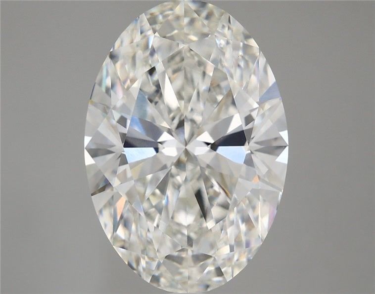 5.92 ct F Colour VVS2 Clarity Oval Shape Lab Grown Diamond